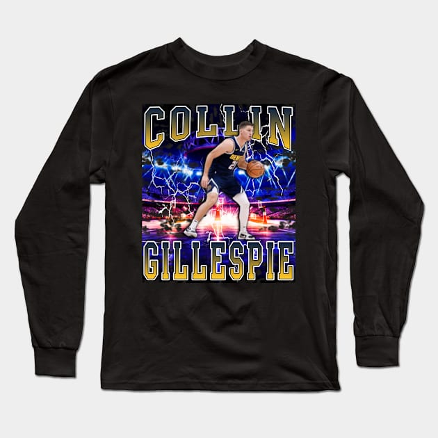 Collin Gillespie Long Sleeve T-Shirt by Gojes Art